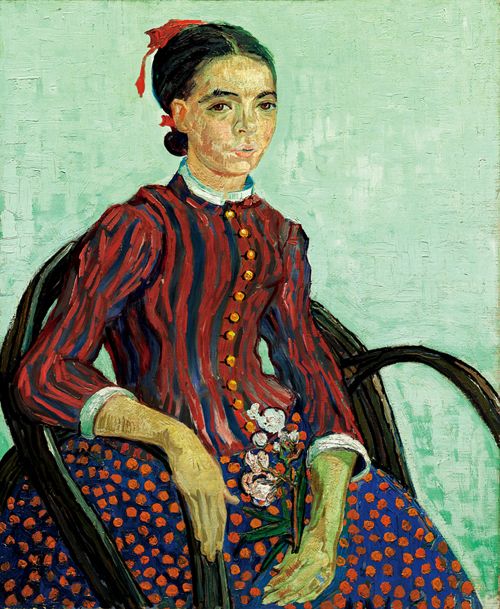  文森特·威廉·梵高  Vincent Willen Van Gogh —— 女子肖像